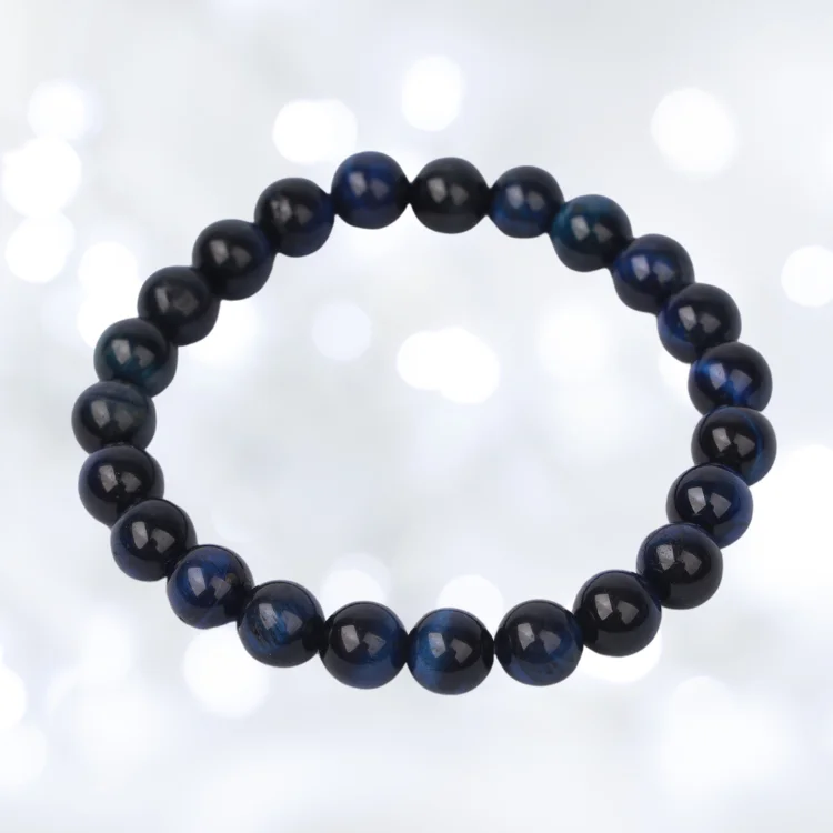 Blue Tiger Eye Bracelet